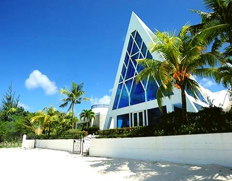 關島浪漫教堂-幸福藍星教堂Blue Aster Chapel